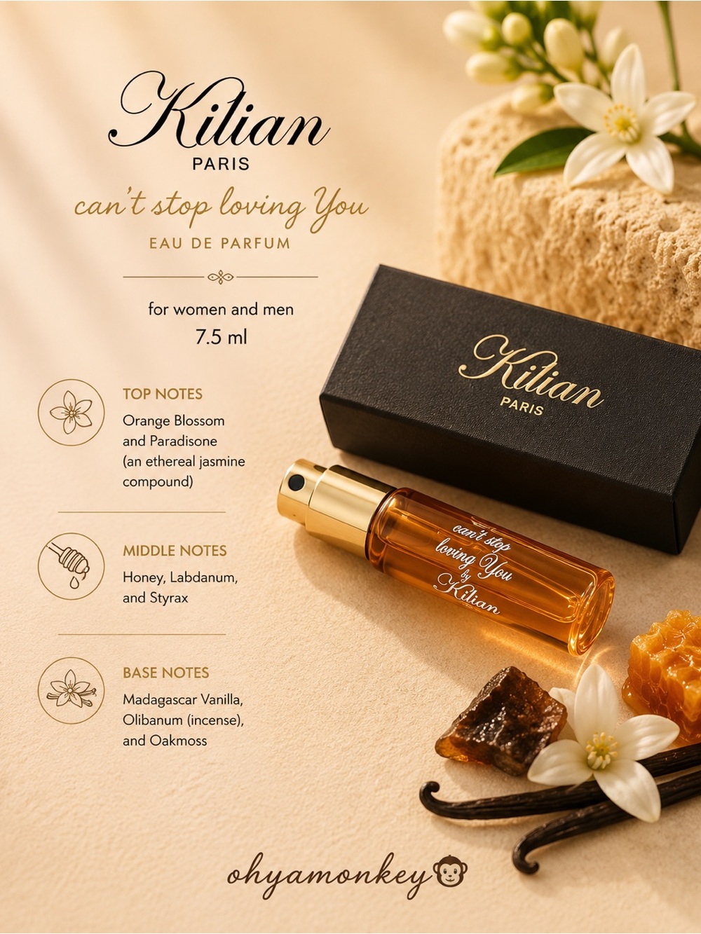 Kilian Paris Can't Stop Loving You EDP Rollerball 7.5ml